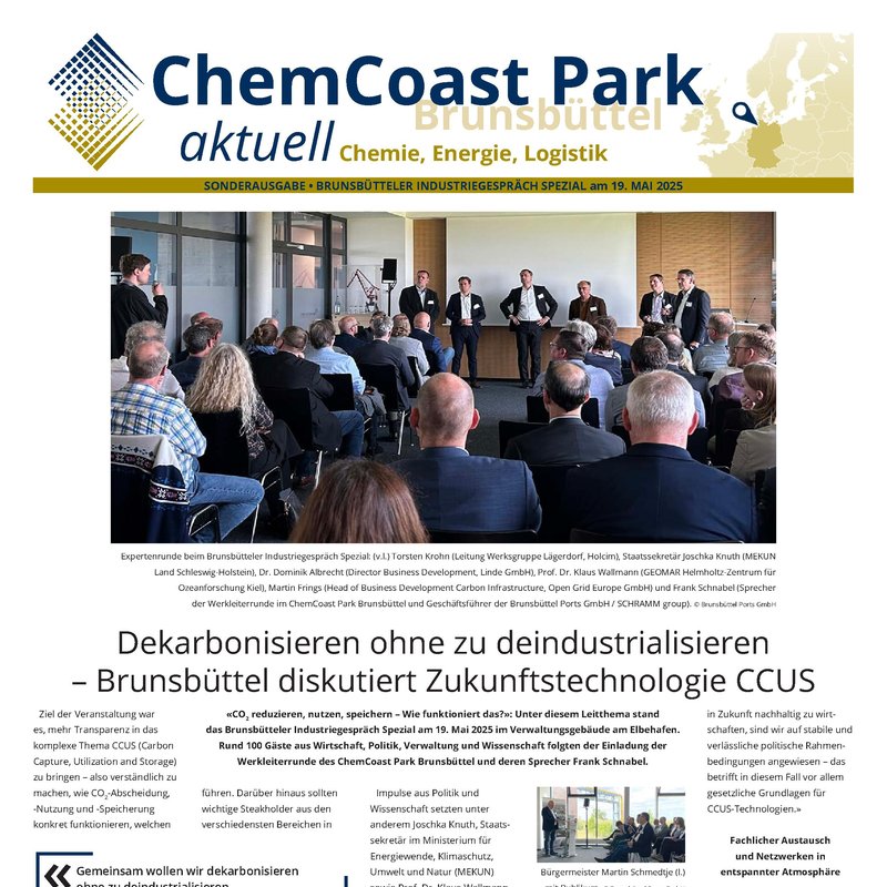 Sonderausgabe: Brunsbütteler Industriegespräch Spezial Mai 2025